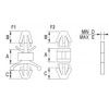 PCB spacer [100-8] (100831900002)