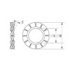 Locking washer metal [344-m] (344060041553)