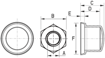 Nut cap [035]