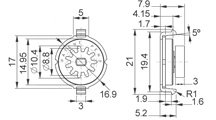 Bidirectional Rotary Damper [078-2]