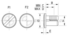 Snap rivet [096]