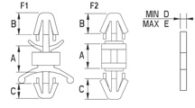 PCB spacer [100-8]